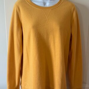 Tek Gear Women's Crew Neck Sweater - Mustard Yellow